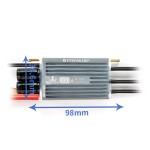 FLYCOLOR High Voltage 5-12S 120A 160A 200A WIFI ENABLED Waterproof Brushless Speed Controller ESC for RC Boat